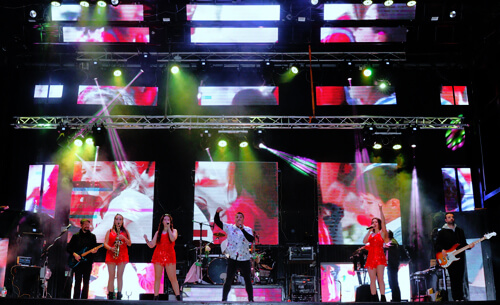 alquiler de camion escenario